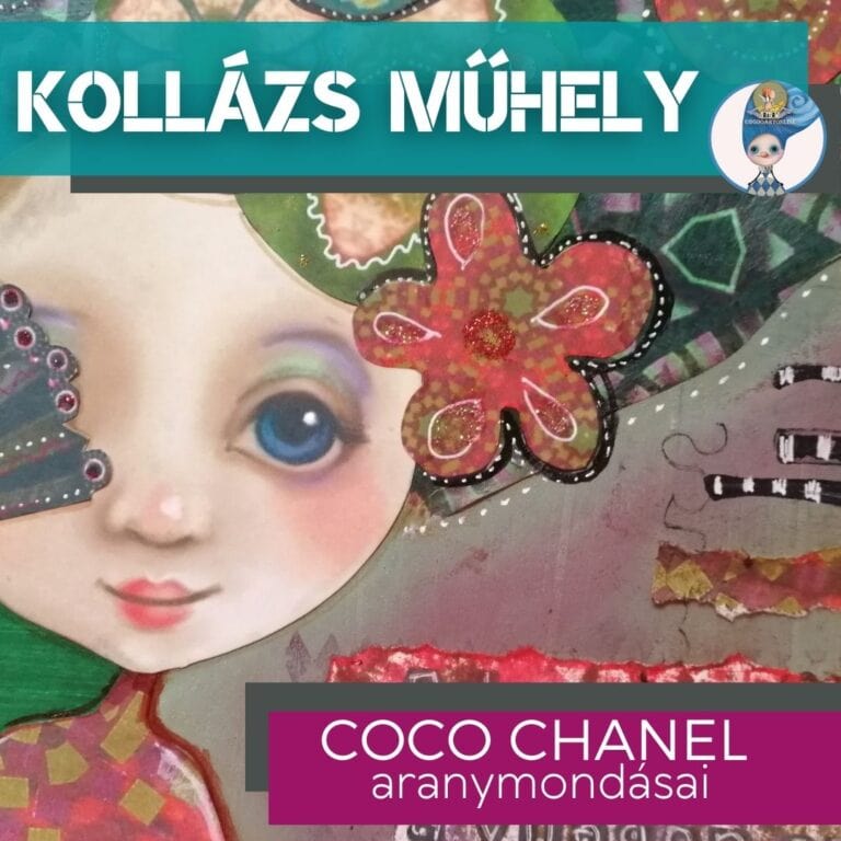 Kollázs workshop Coco Chanel szellemében!